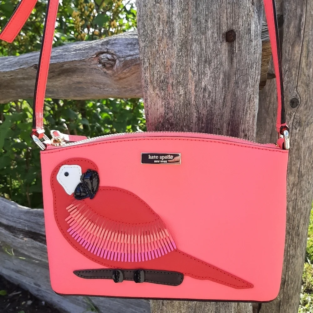 Kate Spade Parrot crossbody - Picture 1 of 5